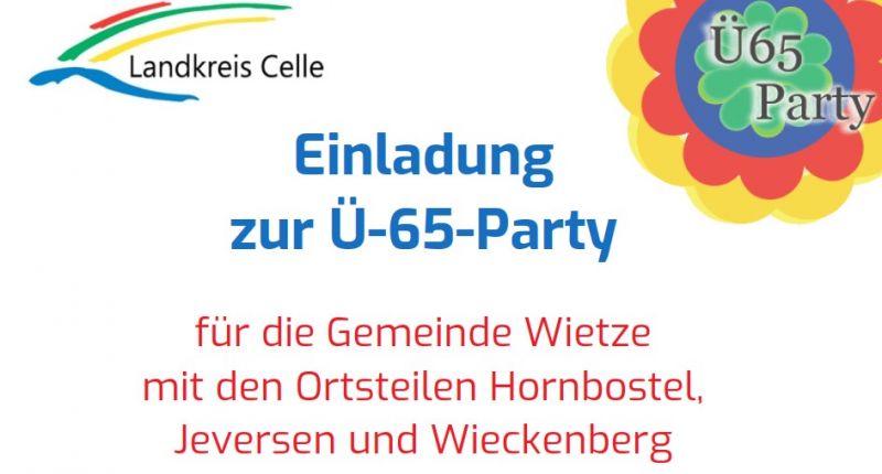 Ü65 Party am 24.09 bei Buske